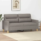 Dvivietė sofa, taupe spalvos, 140cm, audinys kaina