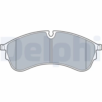 DELPHI LP3545 Brake pad set