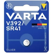 Elementai VARTA, V392/ SR41, sidabro oksido, 1 vnt kaina