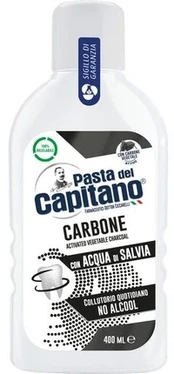 Pasta Del Capitano Charcoal Mouthwash 400ml