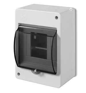 Skydelis Elektroplast 2304-01, IP30, 4 modulių, su durelėmis