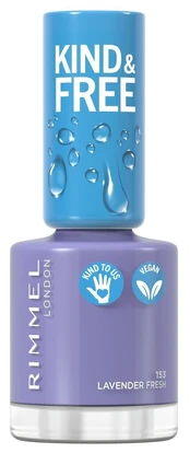 Nagų lakas Rimmel London Kind & Free Lavender Light, 8 ml kaina