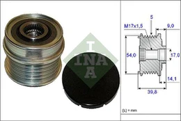 INA 535 0171 10 Freewheel alternator pulley
