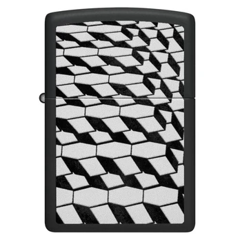 Žiebtuvėlis Zippo 48795, balta/juoda