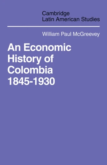 Economic History of Colombia 1845–1930