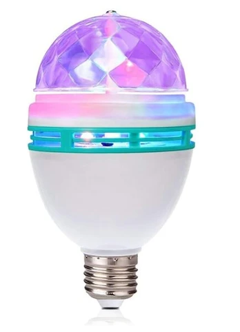 Besisukanti 360 LED RGB lempa