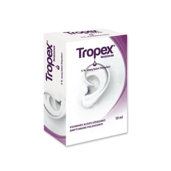 Tropex 50 mg/ml ausų lašai 10 ml
