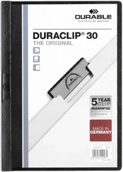 Aplankas su spaustuku DURABLE DURACLIP® 30, A4 kaina