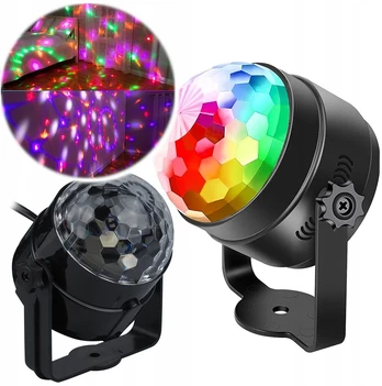 Diskotekinis projektorius, disco Led Rgb burbulas