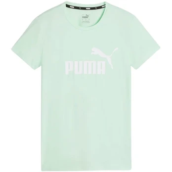 Marškinėliai moterims Puma, žali