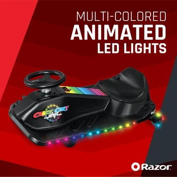 Razor Crazy Cart Shift Lightshow Lithium