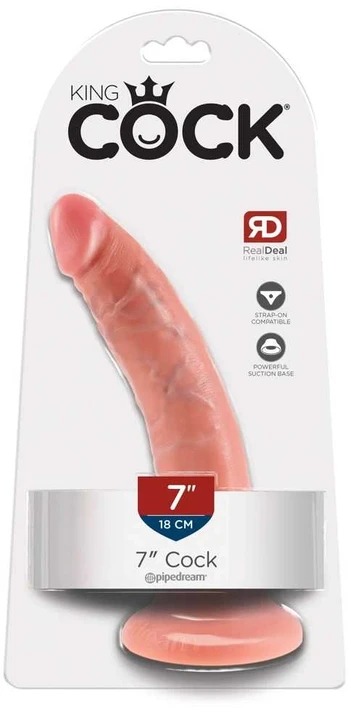 Dildo KING COCK 7 17,8 cm