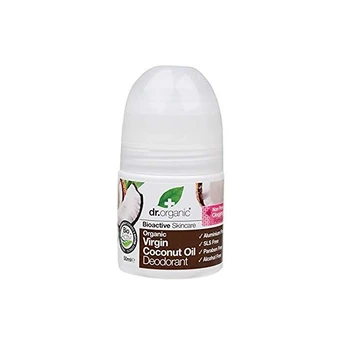 Rutulinis dezodorantas Dr.Organic Virgin Coconut Oil Roll On, 50 ml