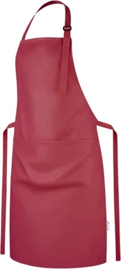 Virtuvės prijuostė, unisex, bordo spalvos