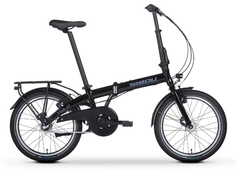 Dviratis Tabou Fold Urban black-silver