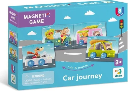 Dodo Dėlionė "pabėgimas su transportu" 8 elementai
