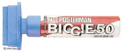 Žymeklis Posterman Biggie 50 mm kaina