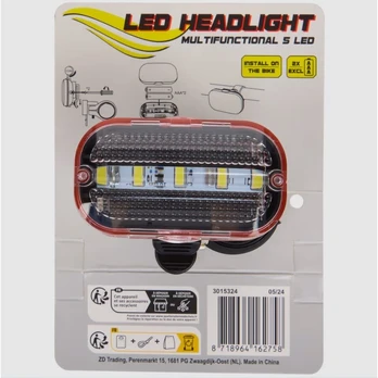 LED priekinis dviračio žibintas