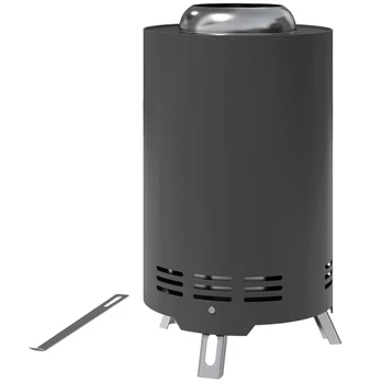 Lauko ugnies dubuo iš nerūdijančio plieno 25 cm
