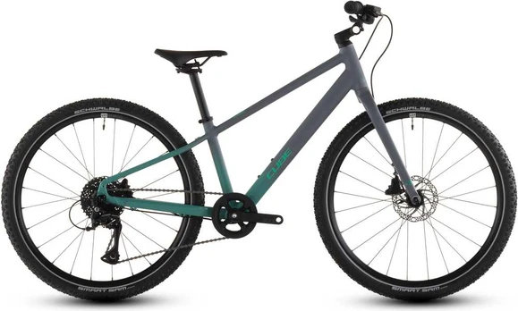 Dviratis Cube Numove 240 Disc lavagrey'n'coolgreen 2026