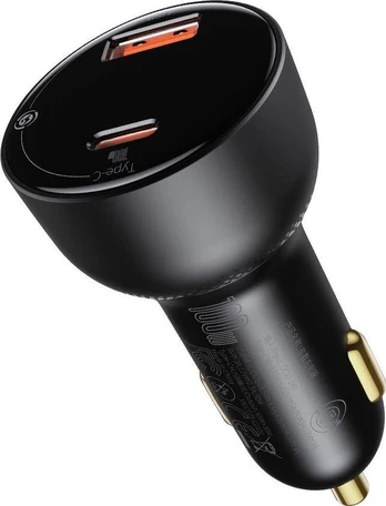 Baseus CCZX-01 automobilinis įkroviklis USB-C, 100W - juodas