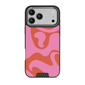 Ride The Wave - iPhone 17 Pro Max Case, Elite Dark (MagSafe) / Silver