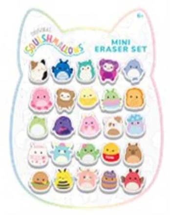 Squishmallows Eraser Set 25 Pcs