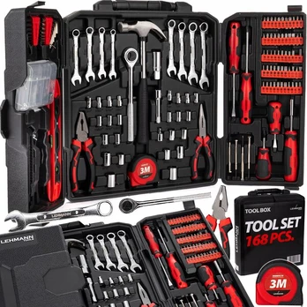 Įrankių rinkinys Lehmann Toolkit, 168 vnt.