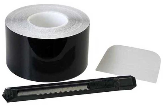 Foliatec Chrome Delete folie sæt sort glans 5cm x 15M