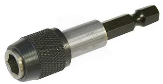 Adapteris su fiksacija 1/4'(M)išorė 1/4'(F)vidus L-60mm