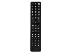 HQ LXP4937 TV remote control Vestel / Sharp / JVC / AKAI / TELEFUNKEN / LCD / RC4937 3D / Black kaina