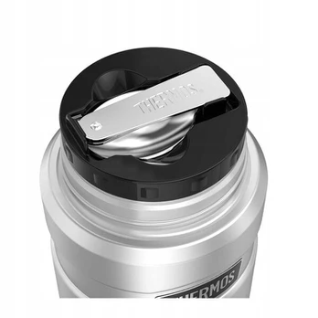 Termosas maistui Thermos 710 ml su sulankstomu šaukštu, Rusty Red