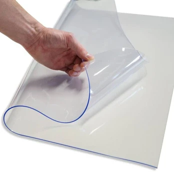 Skaidrus PVC tentas 0.2 mm (200 mkr), plotis 1.44 m