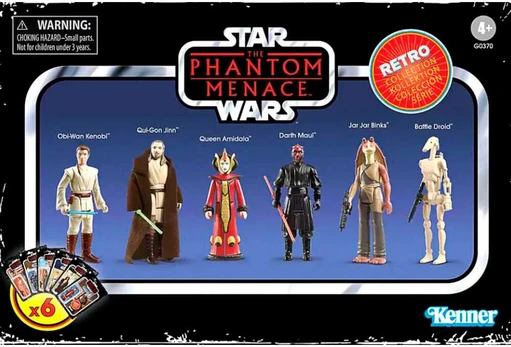 Hasbro Star Wars Phantom Menace Set figures 9,5cm