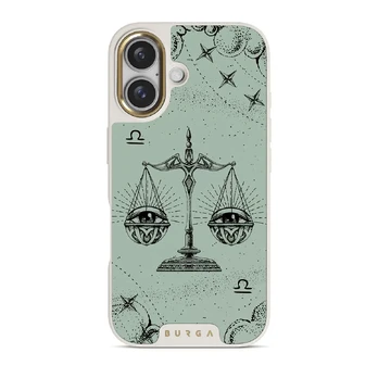 Libra - iPhone 16 Plus Case, Elite Light (MagSafe) / Gold / Turquoise