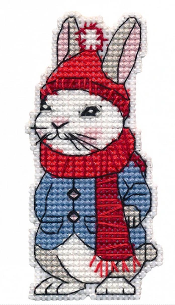Cross-stitch kit "Rabbit.Magnet" S1495