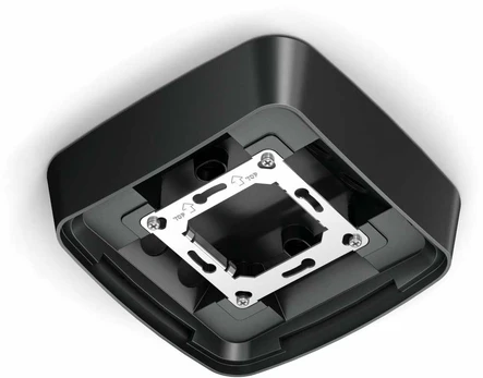 Steinel „TruePresence“ MULTISENSOR KNX paviršinio montavimo adapteris, juodas