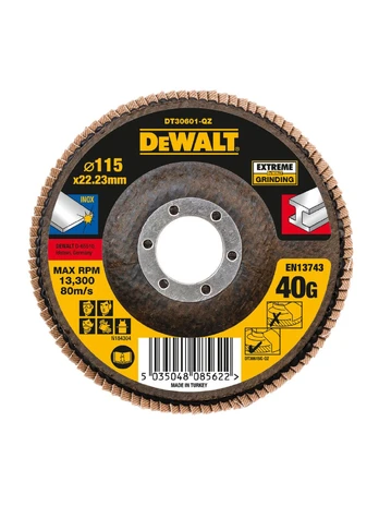 Lapelinis šlifavimo diskas 115mm X 22.2mm X 40G