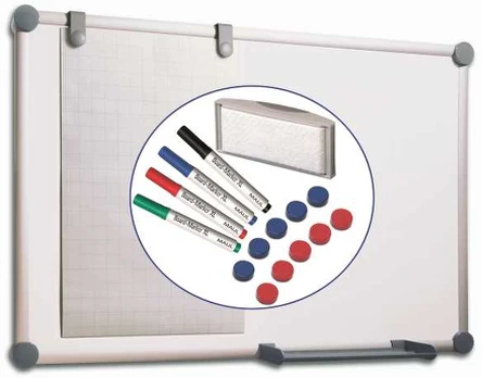 Maul MAUL Whiteboard MAULpro 90x60cm komplett Set