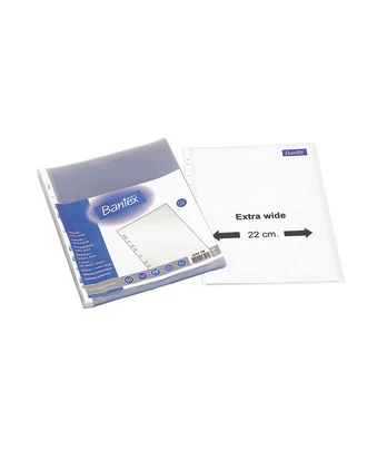 Įmautės Bantex Maxi, A4+ (22x30cm), 100 mikr., matinės (50) 0809-203