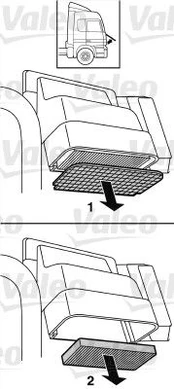 VALEO 716035 Filtras, salono oras
