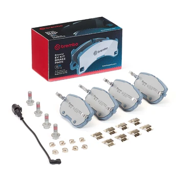 Stabdžių trinkelių rinkinys, diskinis stabdys BREMBO P 85 192E