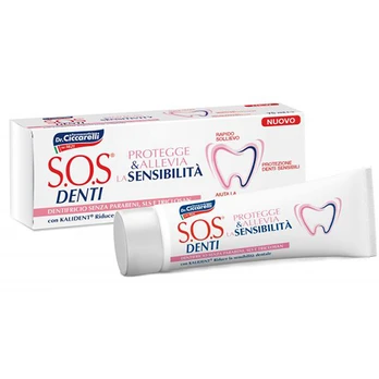 Ciccarelli SOS DENTI dantų pasta jautriems dantims,75ml
