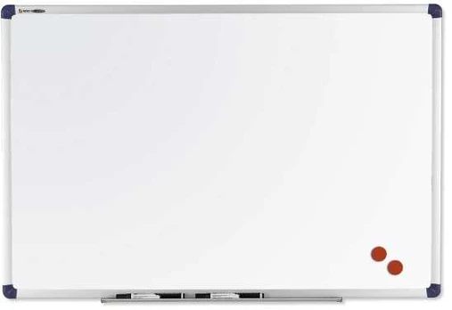 Bi Silque Whiteboard Bi-Office, stålkeramisk, 100 x 120 cm