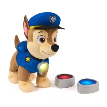 PAW PATROL interaktyvus pliušinis žaislas Chase, 6074179