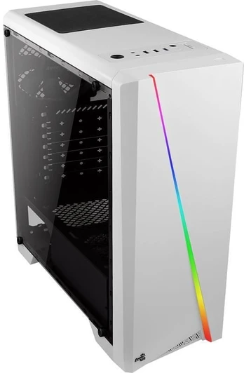 Korpusas AeroCool Cylon ATX Mid Tower, balta