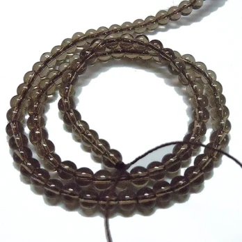 Dūminio kvarco imitacija 8 mm., 1 gija