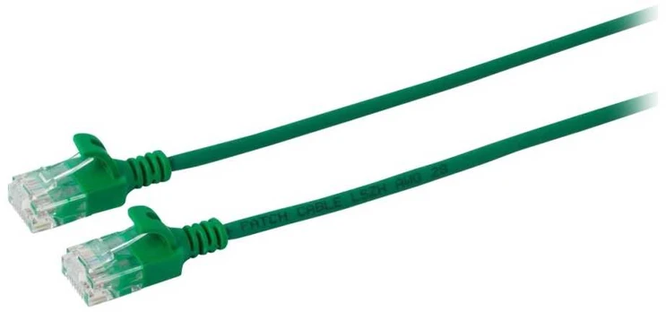 Microconnect W125628019, 7,5 m, Grøn