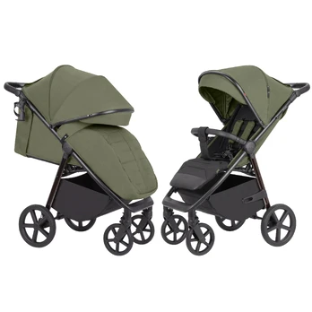 Sportinis vežimėlis Carrello Bravo Plus, Forest grey