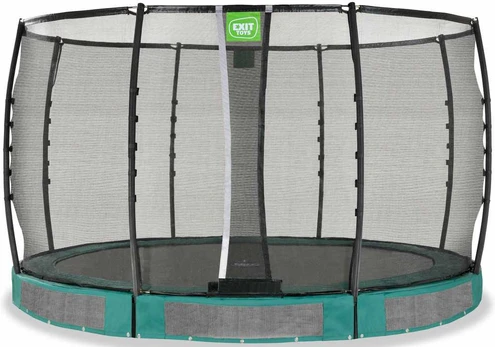 EXIT Allure Premium ground trampoline ø366cm - žalias